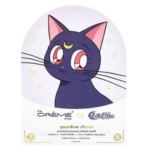 Creme Shop x TOEI Sailor Moon Cat Guardian Charm Vitamin C Printed Sheet Mask